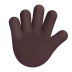 Hand-With-Fingers-Splayed-3d-Dark icon