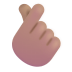 Hand-With-Index-Finger-And-Thumb-Crossed-3d-Medium icon