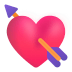 Heart-With-Arrow-3d icon
