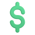 Heavy-Dollar-Sign-3d icon