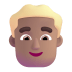 Man-Blonde-Hair-3d-Medium icon