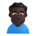 Man-Frowning-3d-Dark icon
