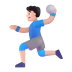 Man-Playing-Handball-3d-Light icon