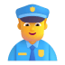 Man-Police-Officer-3d-Default icon
