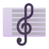Musical-Score-3d icon