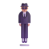 Person-In-Suit-Levitating-3d-Medium-Light icon