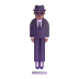 Person-In-Suit-Levitating-3d-Medium icon