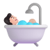 Person-Taking-Bath-3d-Light icon