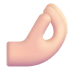 Pinched-Fingers-3d-Light icon