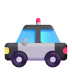 Police-Car-3d icon