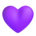 Purple-Heart-3d icon