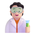 Scientist-3d-Light icon