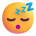 Sleeping-Face-3d icon