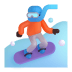 Snowboarder-3d-Dark icon