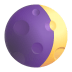 Waxing-Crescent-Moon-3d icon