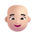 Woman-Bald-3d-Light icon