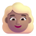 Woman-Blonde-Hair-3d-Medium icon
