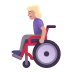 Woman-In-Manual-Wheelchair-3d-Medium-Light icon