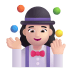 Woman-Juggling-3d-Light icon