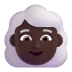 Woman-White-Hair-3d-Dark icon