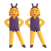 Woman-With-Bunny-Ears-3d icon