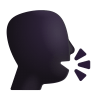 Speaking Head 3d Icon | FluentUI Emoji 3D Iconpack | Microsoft
