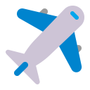 Airplane Flat icon