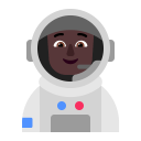Astronaut Flat Dark icon