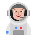 Astronaut-Flat-Medium-Light icon