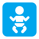 Baby-Symbol-Flat icon