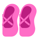 Ballet Shoes Flat icon