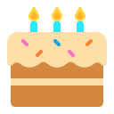 Birthday-Cake-Flat icon