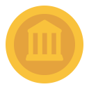 Coin Flat icon