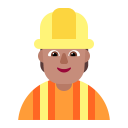 Construction Worker Flat Medium icon
