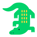Crocodile-Flat icon