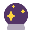 Crystal Ball Flat icon