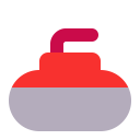 Curling Stone Flat icon