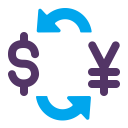 Currency-Exchange-Flat icon