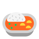 Curry-Rice-Flat icon