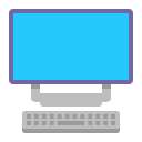 Desktop-Computer-Flat icon