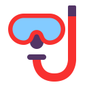 Diving Mask Flat icon