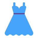 Dress Flat icon