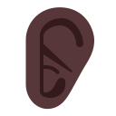 Ear-Flat-Dark icon