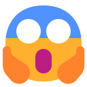 Face-Screaming-In-Fear-Flat icon