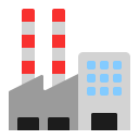 Factory Flat icon