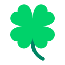 Four-Leaf-Clover-Flat icon