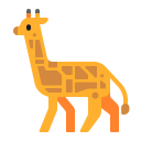 Giraffe Flat icon