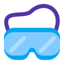 Goggles Flat icon
