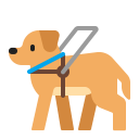 Guide Dog Flat icon