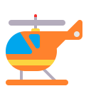Helicopter Flat icon